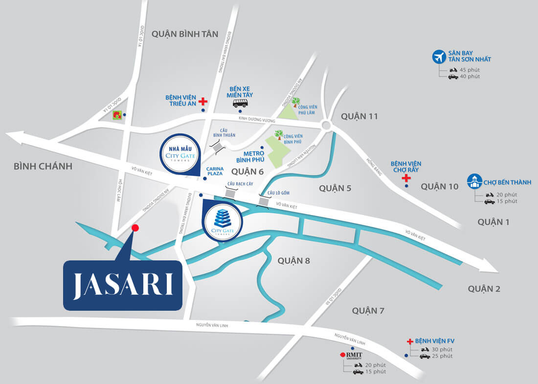 vị trí jasari
